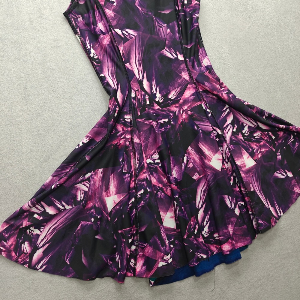 BlackMilk Amethyst vs Aurora Skye Inside Out Dress Womens Punk Whimsigoth Skater - Picture 6 of 8